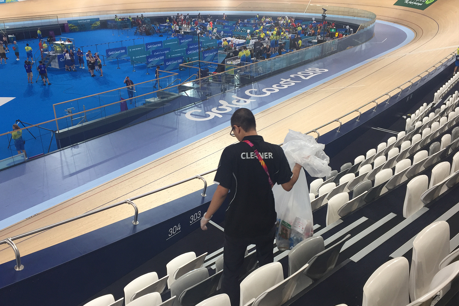 stadium-cleaner-commonwealth-games-2018