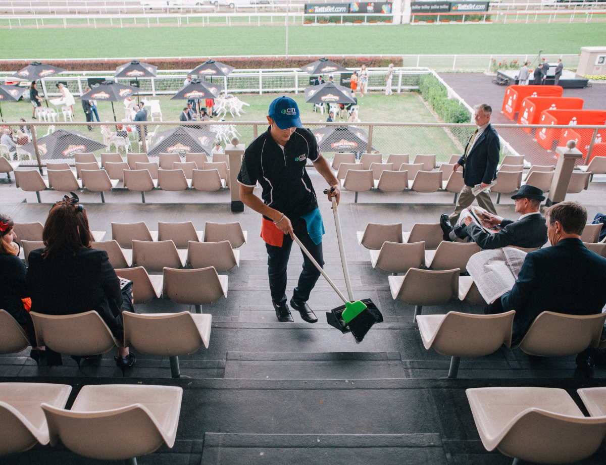 stadium cleaning services